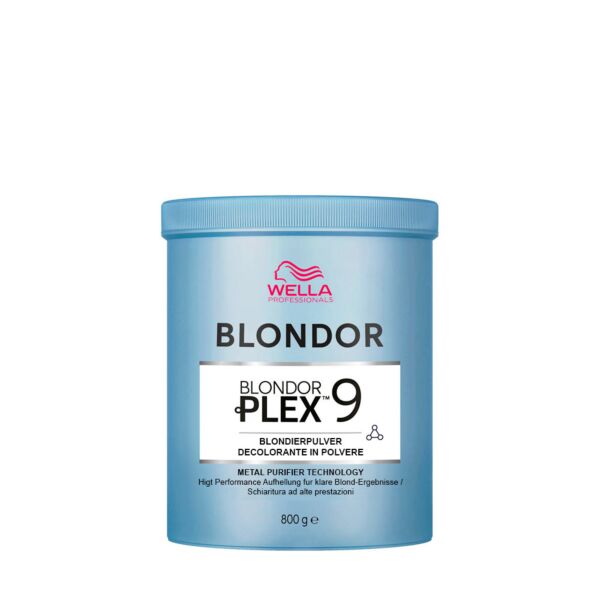 Wella Professionals Blondor Plex 9 Power Decolorante Antigiallo 800 Gr. - 1 Pezzo 800 GR.