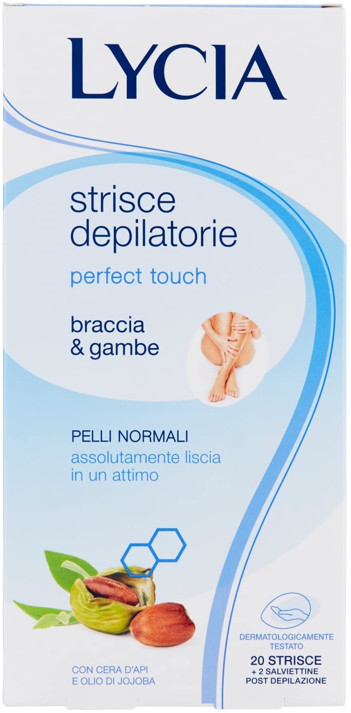 LYCIA PERFECT TOUCH STRISCE BRACCIA E GAMBE DEPILATORIE 20 PZ