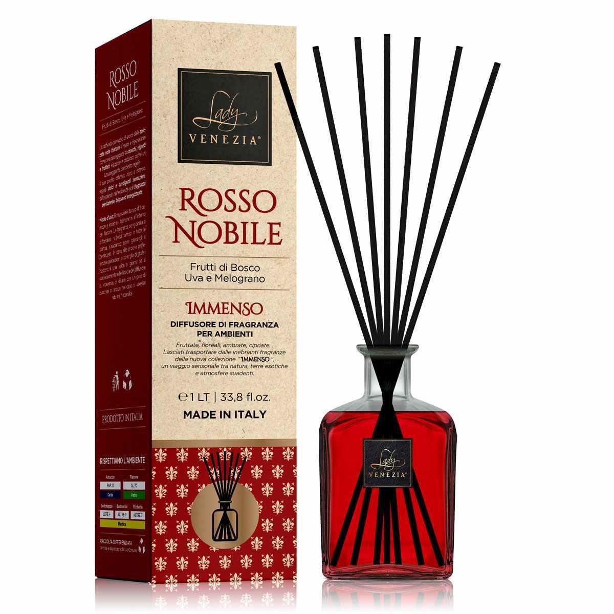 MYLUNA LADY VENEZIA DIFFUSORE PER AMBIENTE ROSSO NOBILE 1000 ML